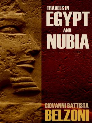 cover image of Travels in Egypt and Nubia